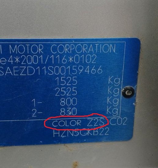Cómo encontrar por ti mismo el código de pintura de un coche Mazda